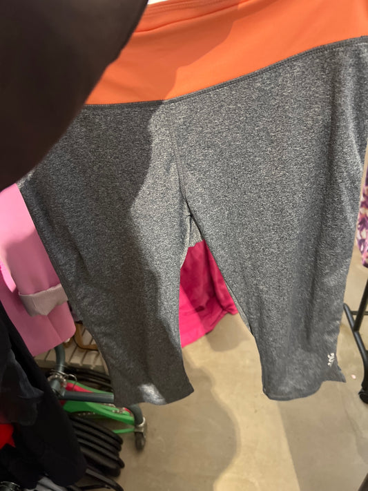 Sportleggings 3/4 Grau Gr.: XL