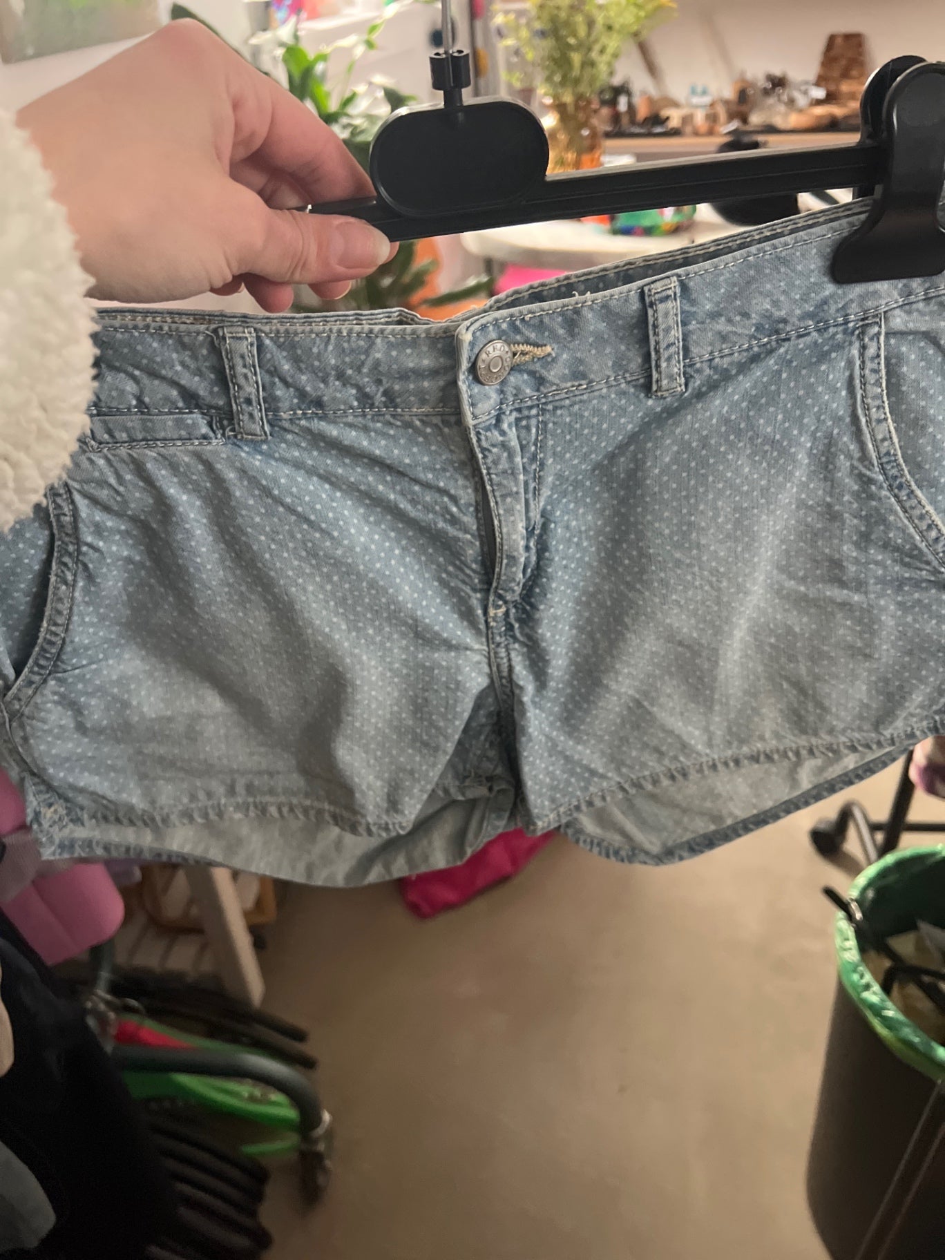 H&M Shorts Hellblau Gr.: S