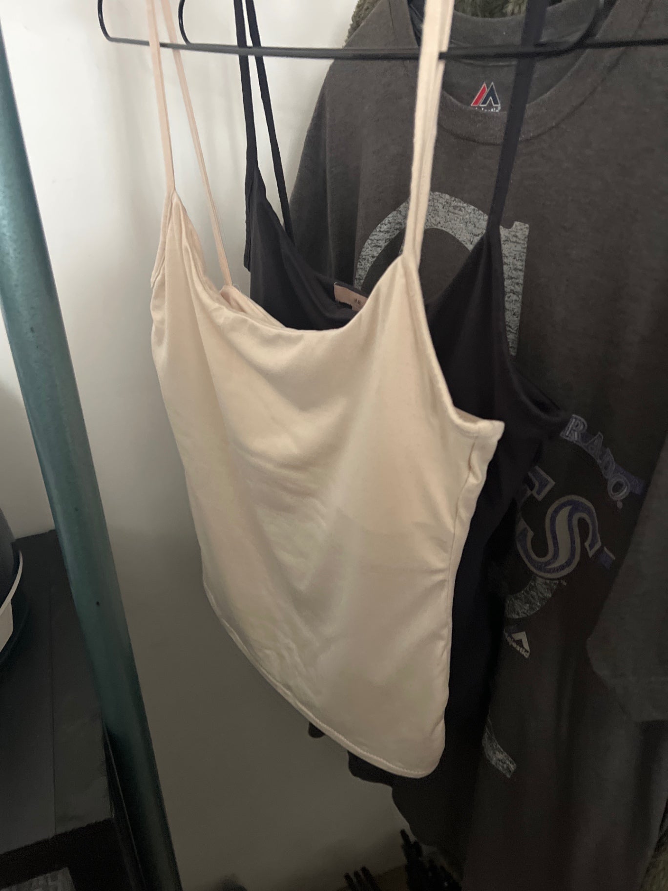 H&M Sporttop Creme Gr.: S