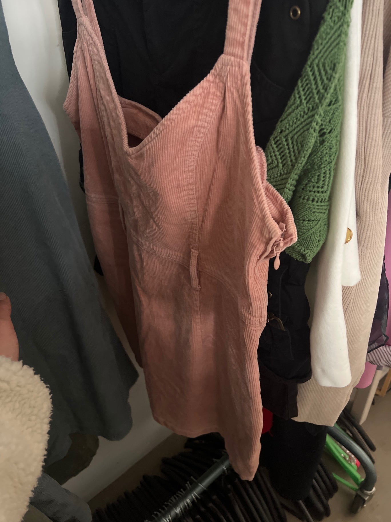 H&M Cord Kleid Rosa Gr.: XXL