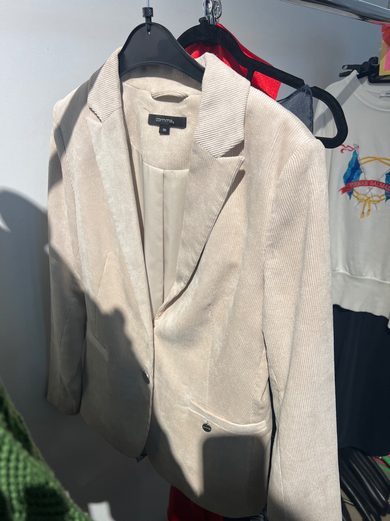 comma, Blazer Beige Gr.: S