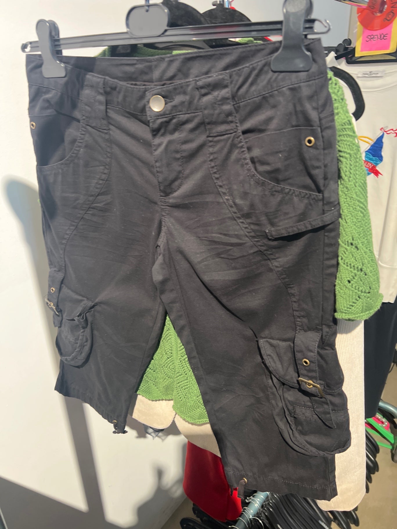 Benetton Hose Schwarz Gr.: S