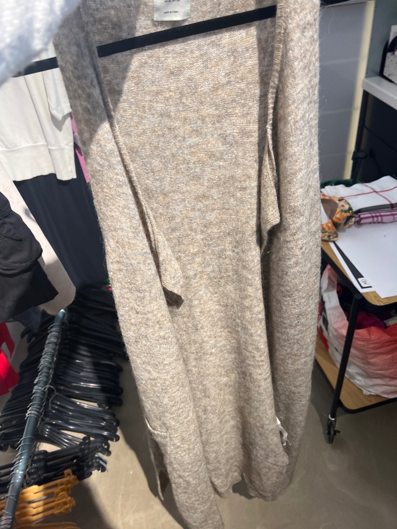 Bershka Weste Beige Gr.: M