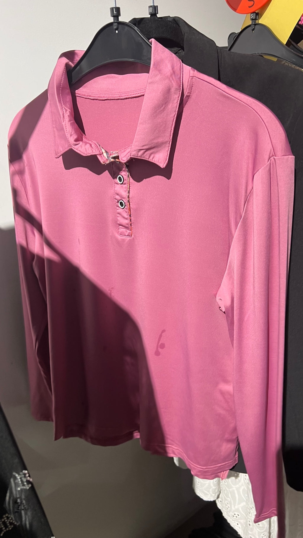 Langarmshirt Pink Gr.: L