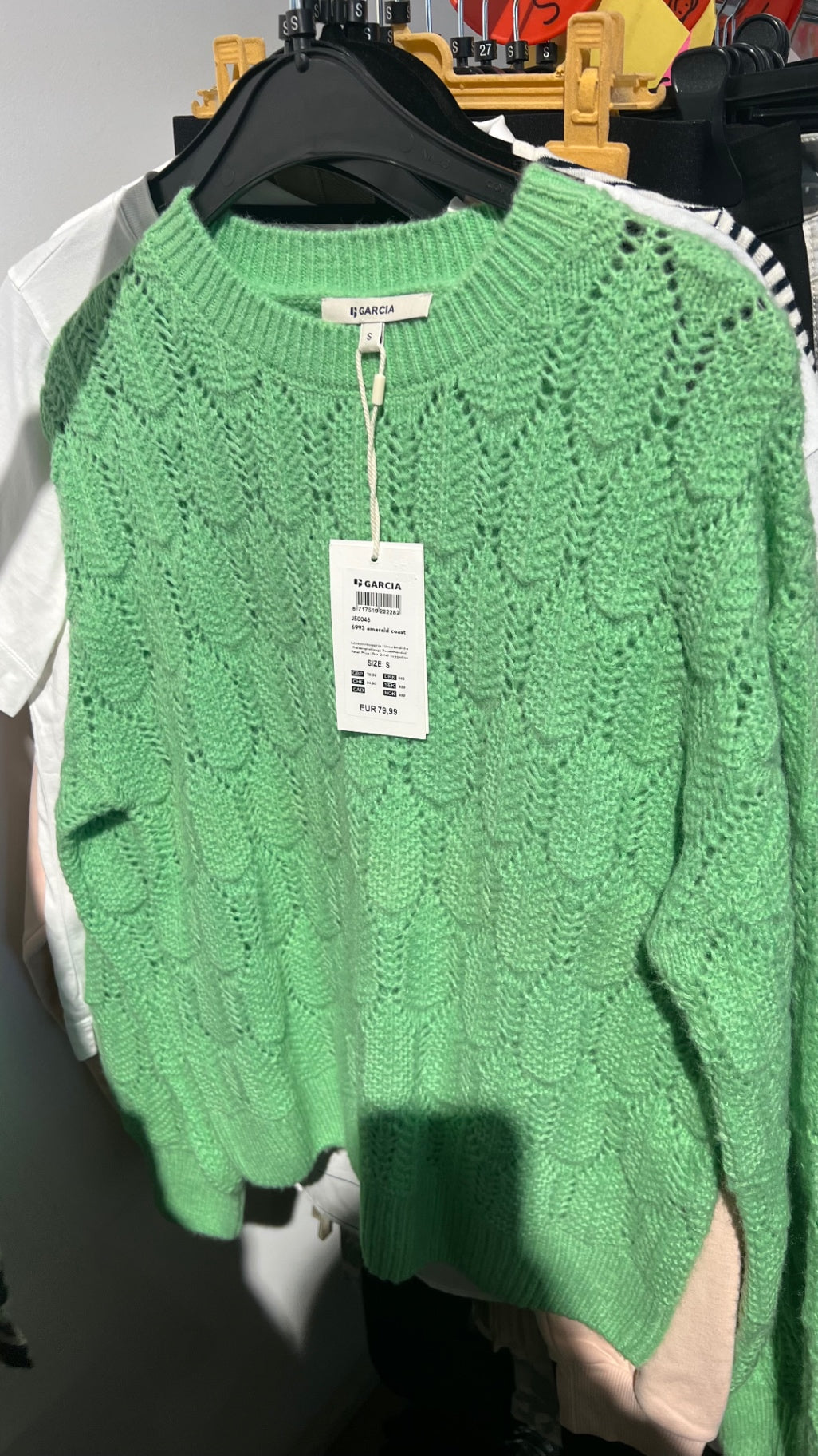GARCIA Pullover Grün Gr.: S