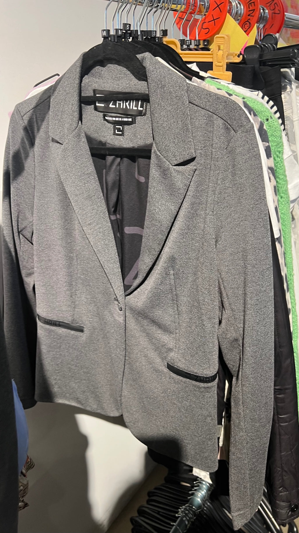 Thrill Blazer Grau Gr.: M