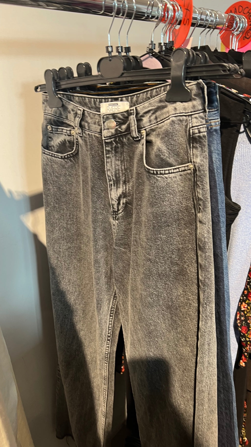 ABOUT YOU Jeans Grau Gr.: M