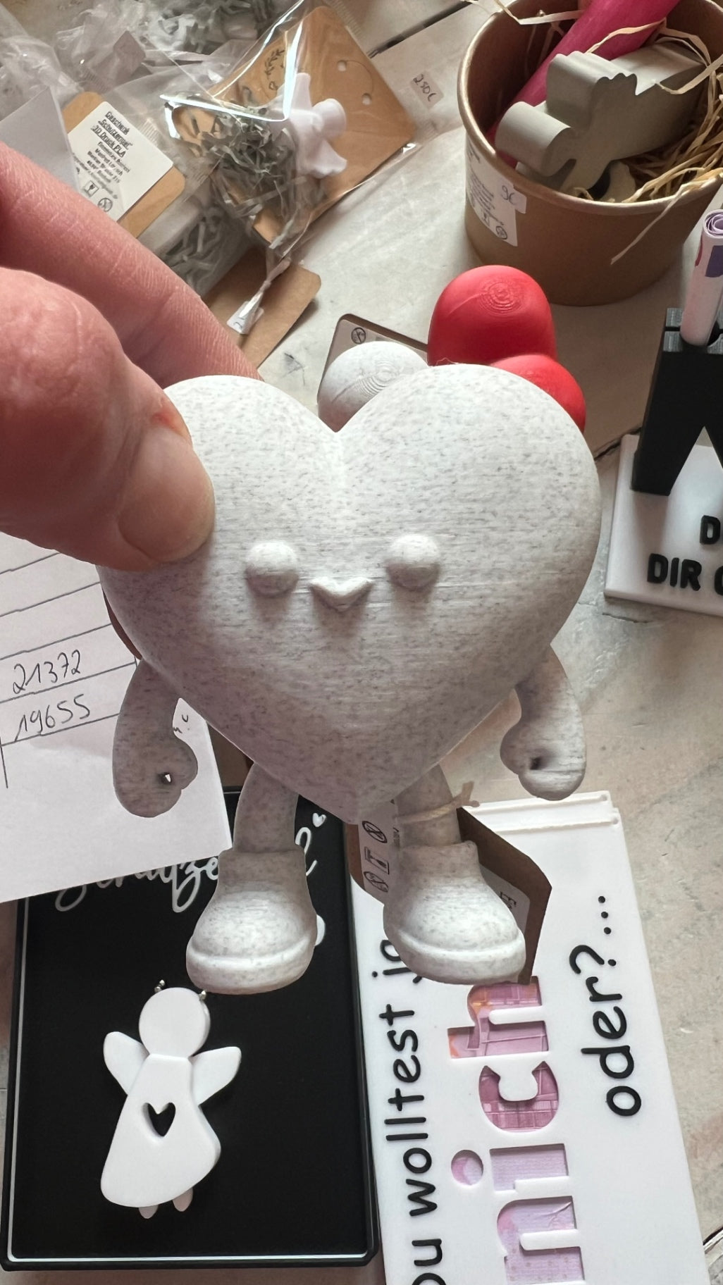 EINZELSTÜCK 3D Herz groß