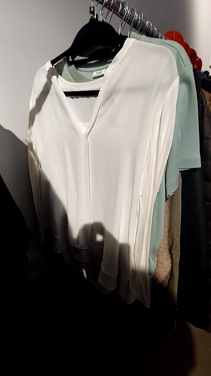OPUS Bluse Weiß Gr.: 44
