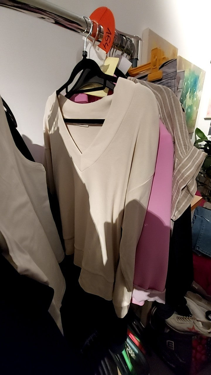 Yaya Woman Sweatshirt Beige Gr.: M