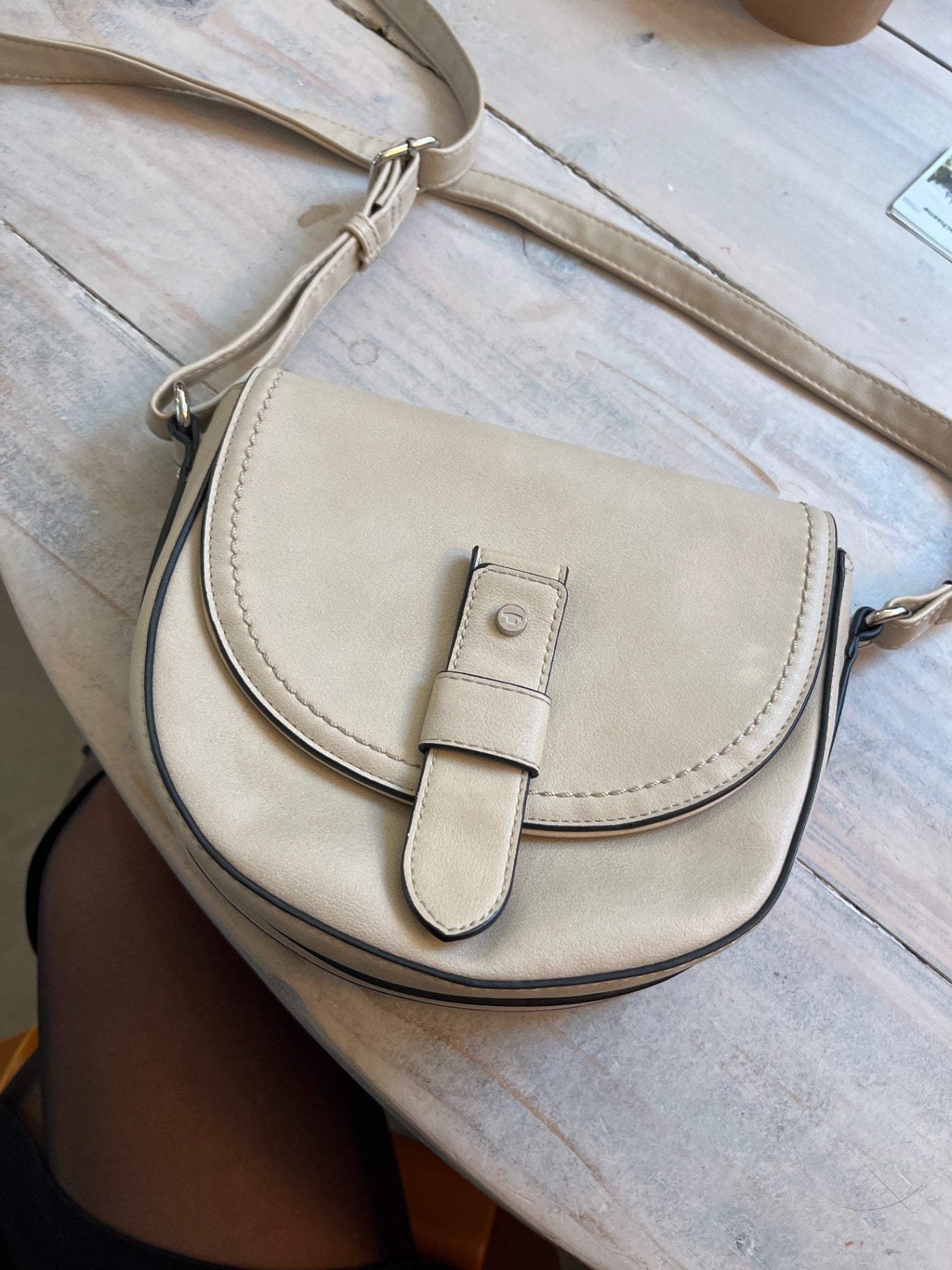 Tom Tailor Handtasche Beige 