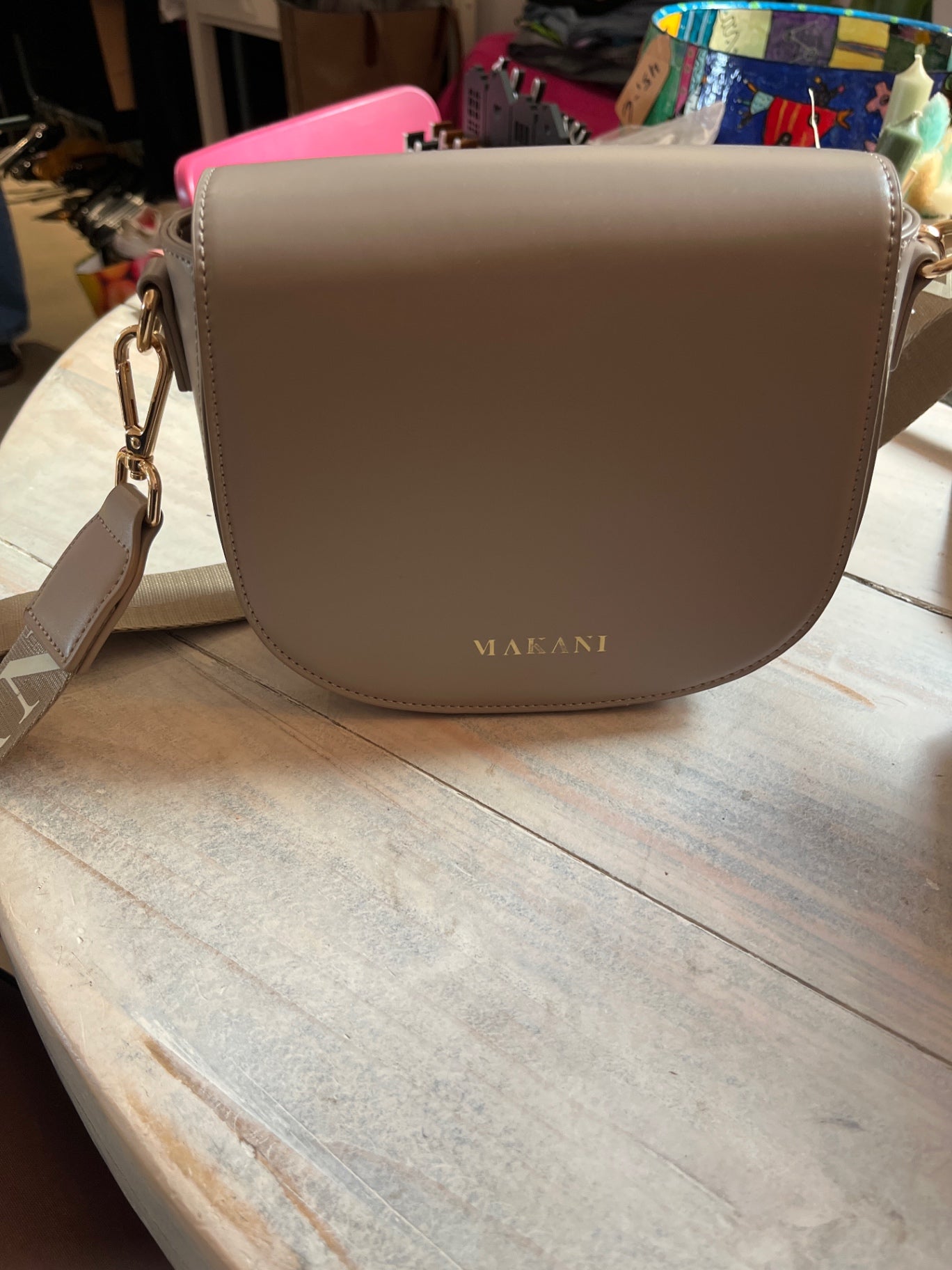 MAKANI Handtasche Beige