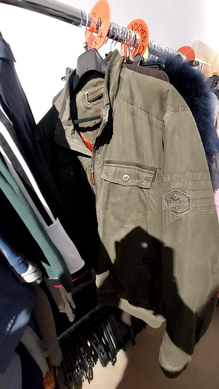 C&A Jacke Olivgrün Gr.: XXL