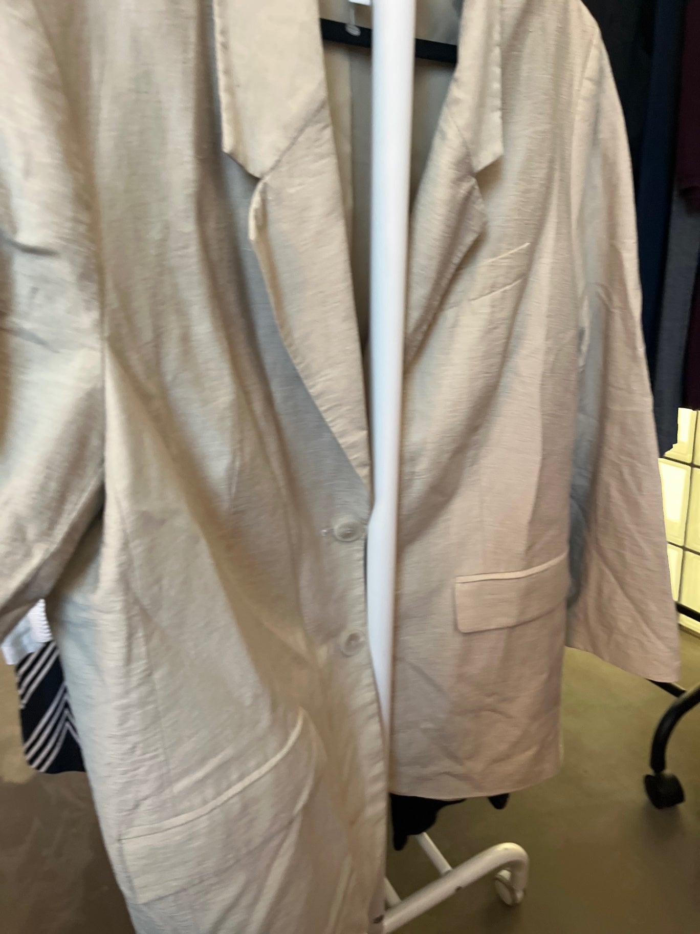 H&M LongBlazer Beige Gr.: L