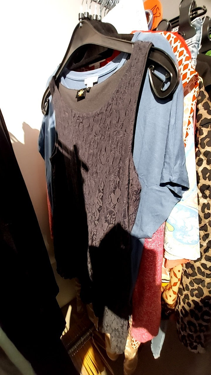Tara M Kleid Schwarz B-Ware Gr.: L