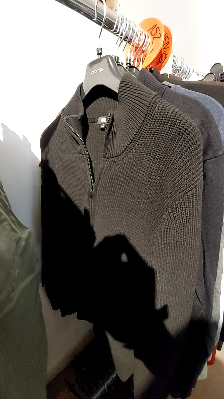 UNIQLO Strickjacke Schwarz Gr.: L