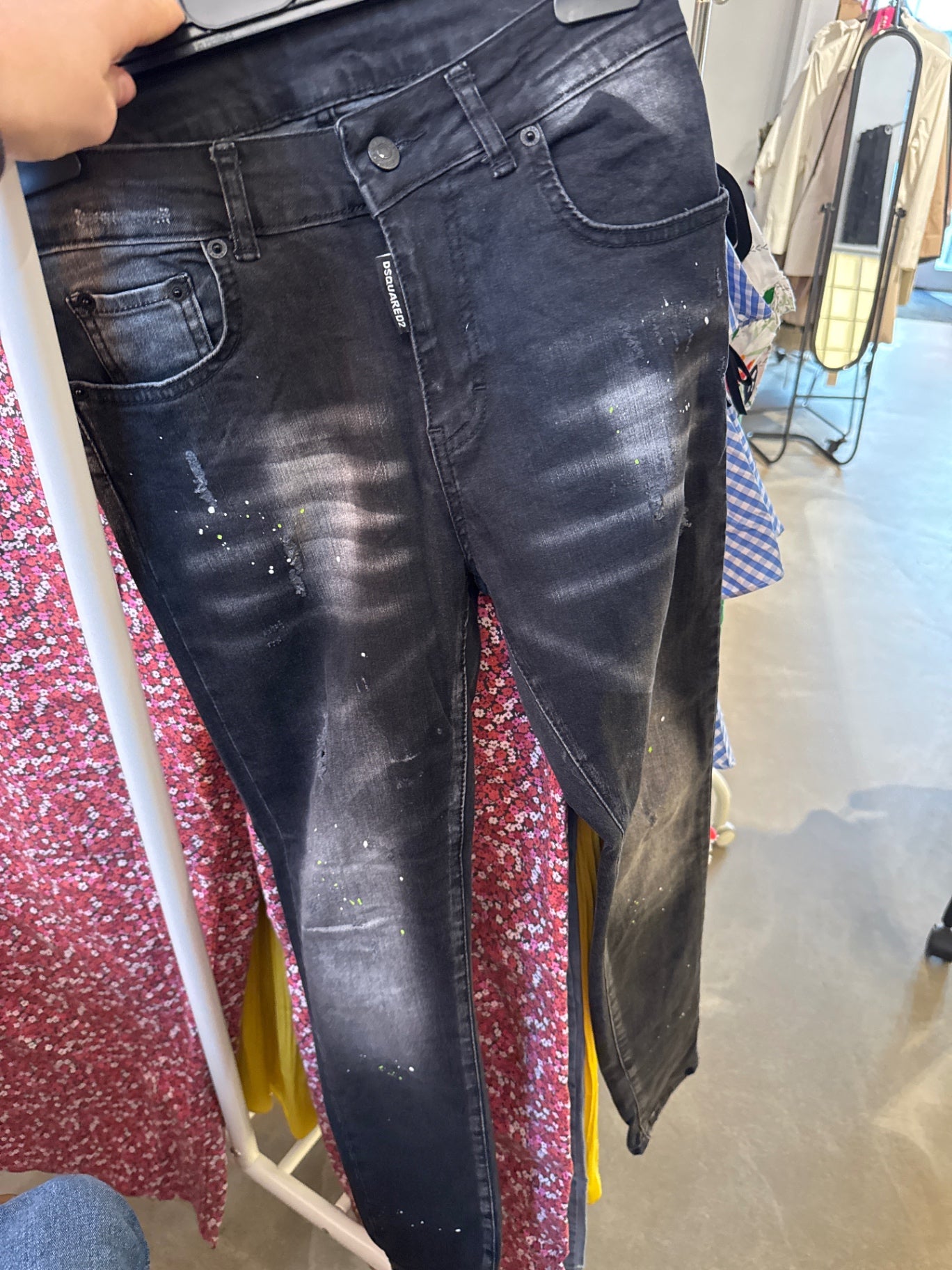DSQUARED2 Jeans Schwarz Gr.: S