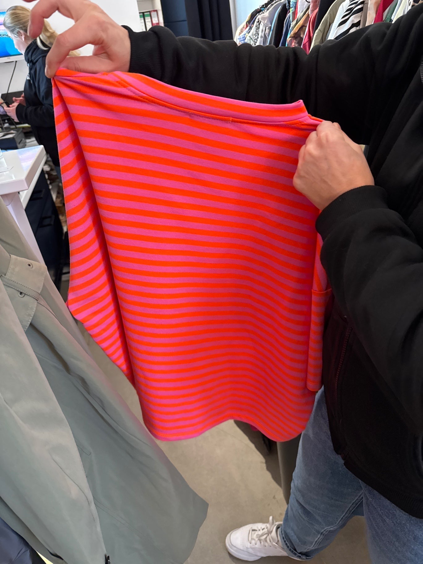 Top Pink mit rot One Size