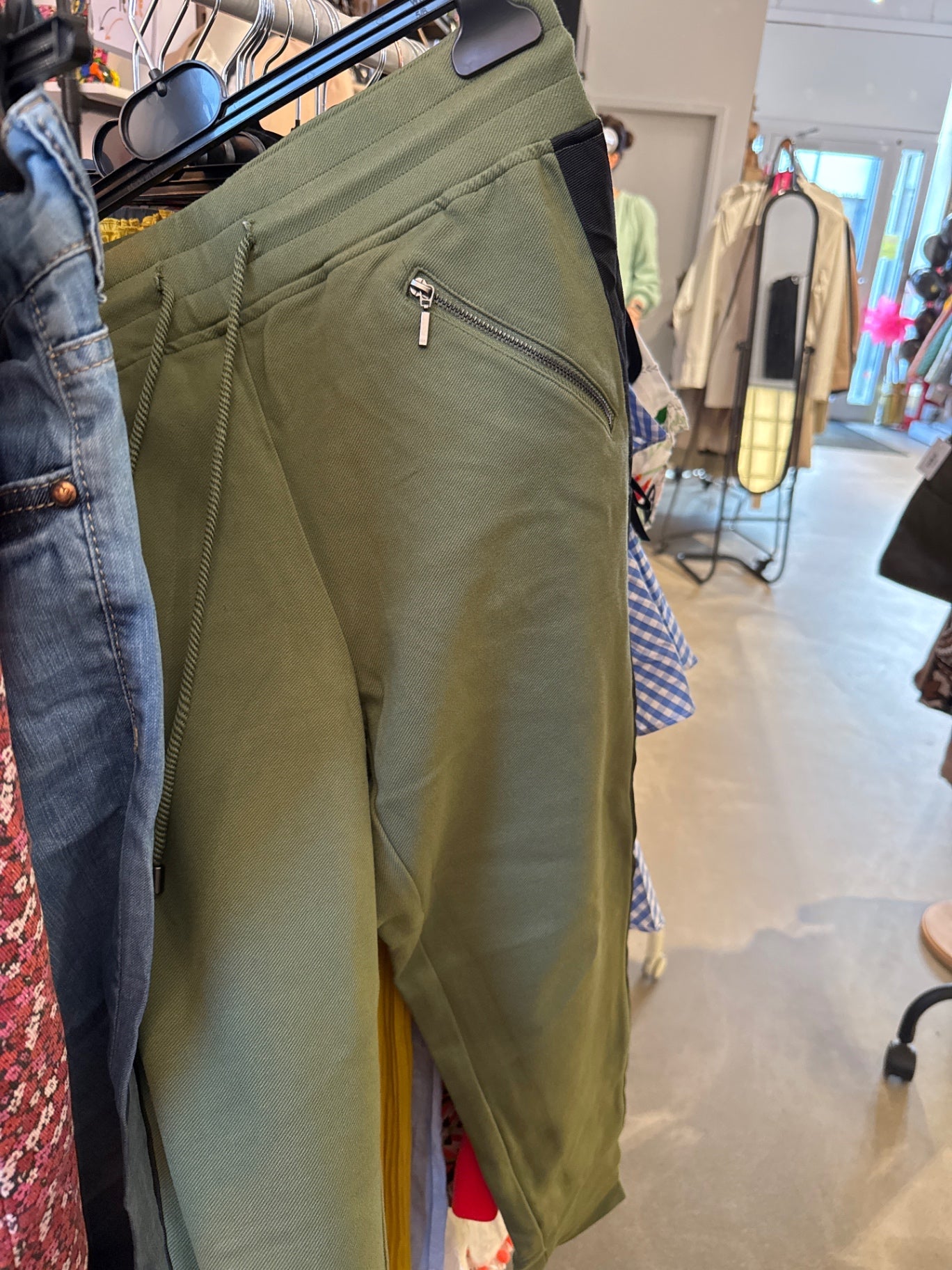 heine Jogginghose Olivgrün Gr.: S