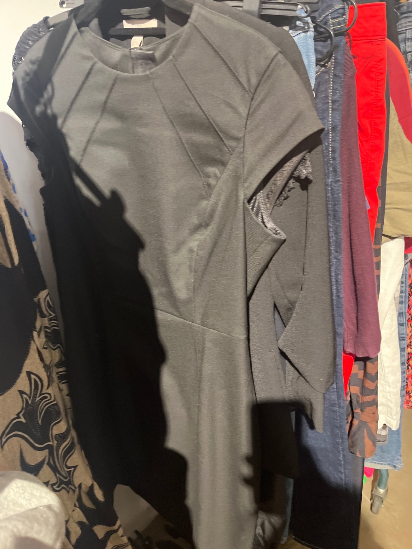 H&M Kleid Schwarz Gr.: M
