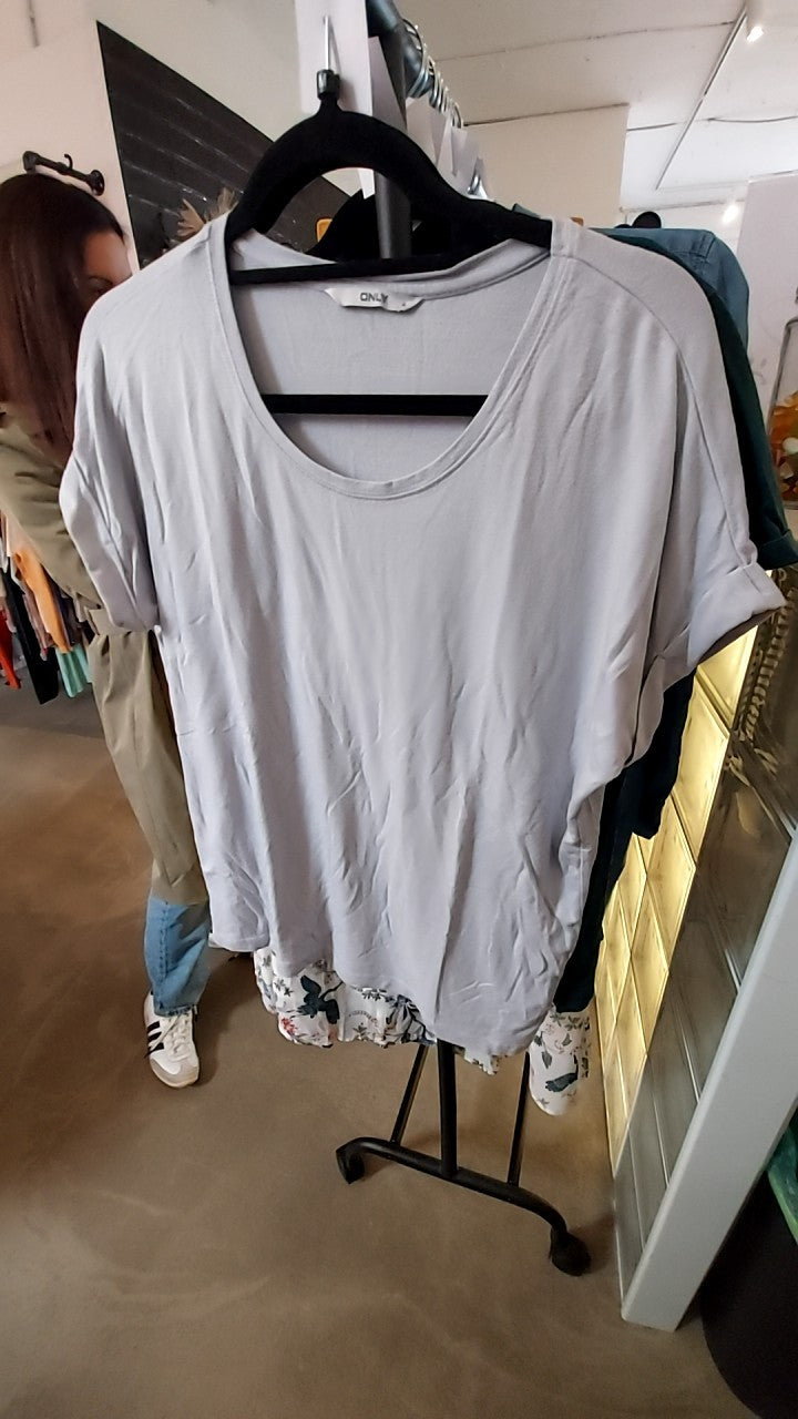 ONLY Shirt Weiß Gr.: M