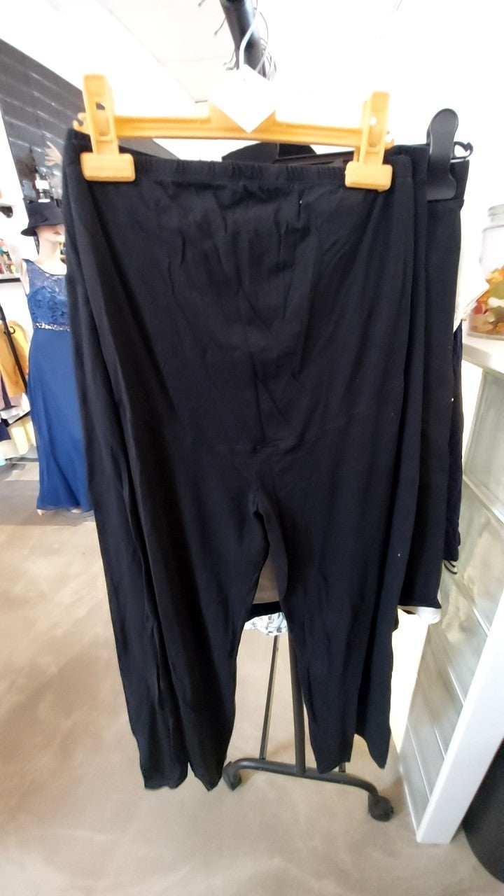 H&M Umstands-Leggings Schwarz Gr.: M