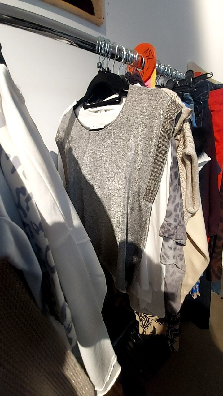 Monari T-Shirt Silber Gr.: M