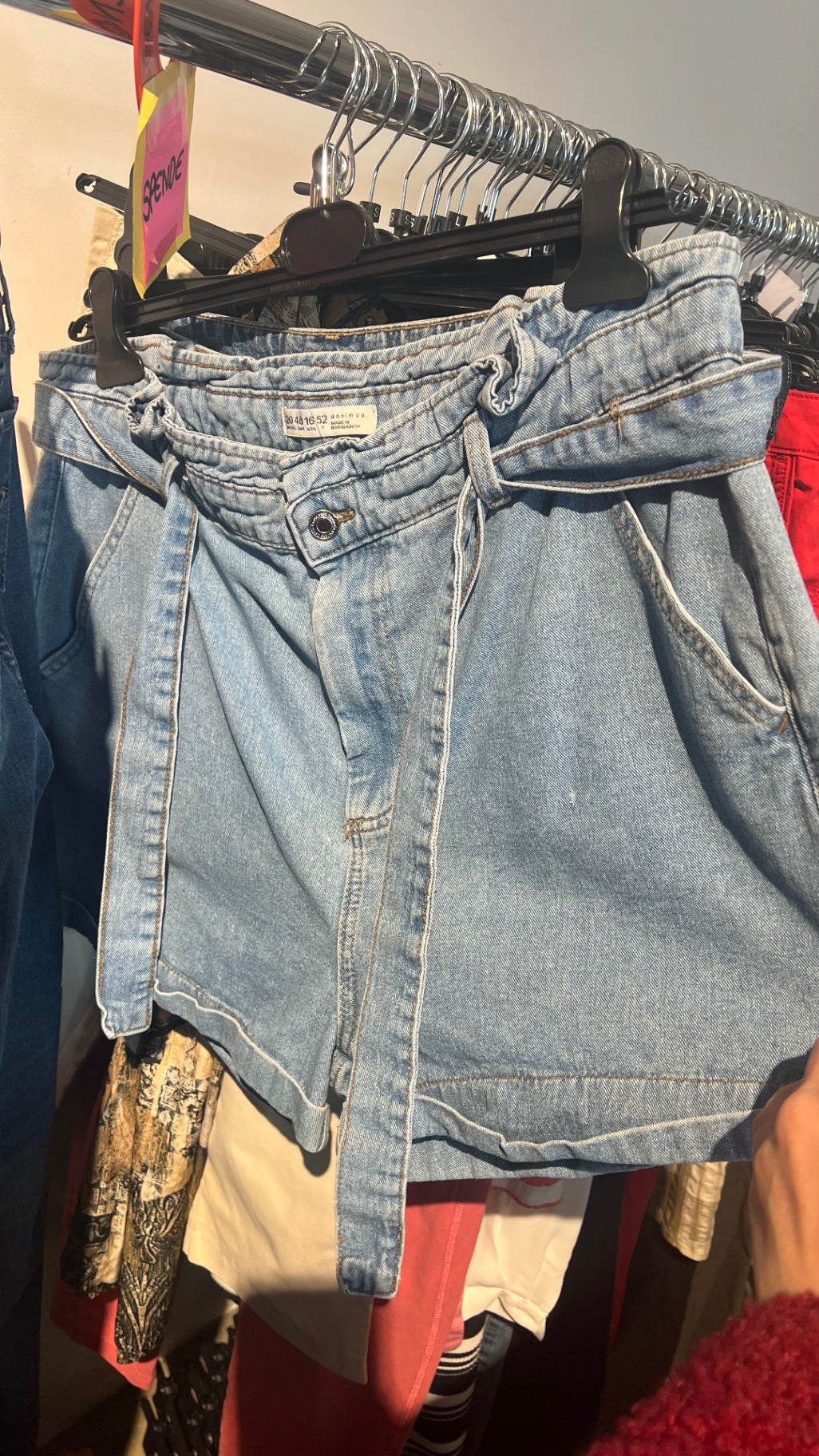 &Denim Shorts Hellblau Gr.: 48