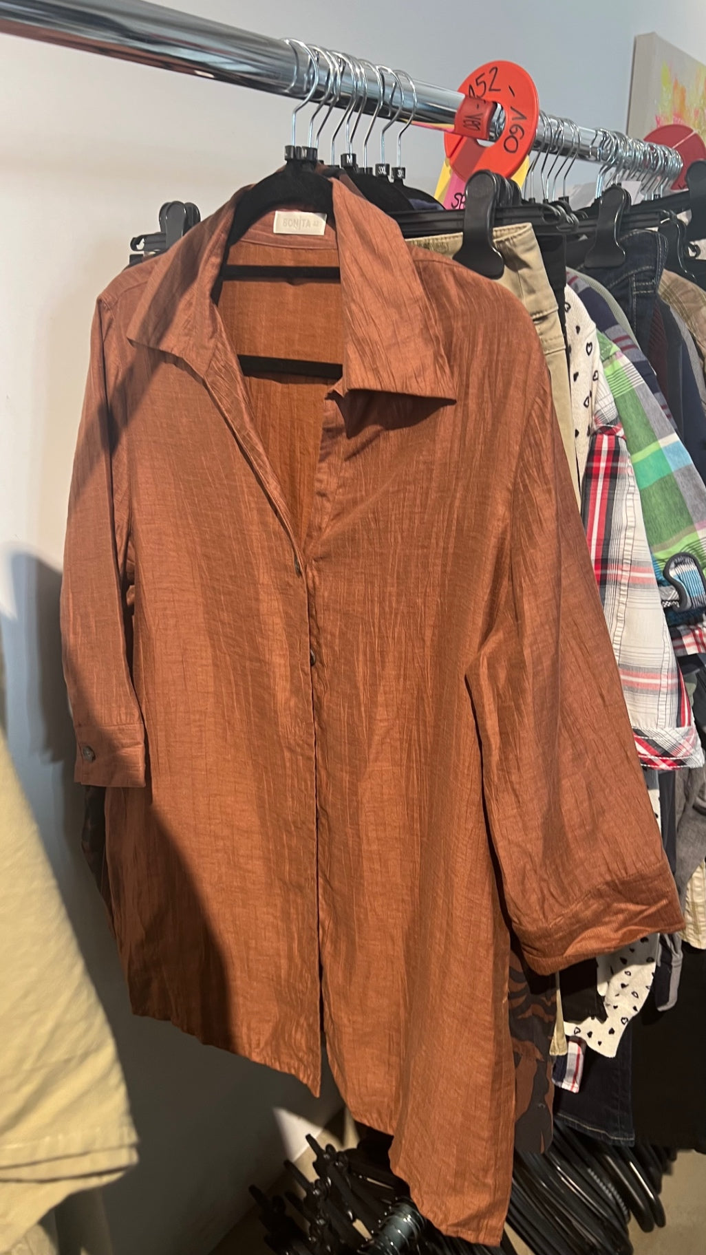 Bonita Bluse Braun Gr.: L