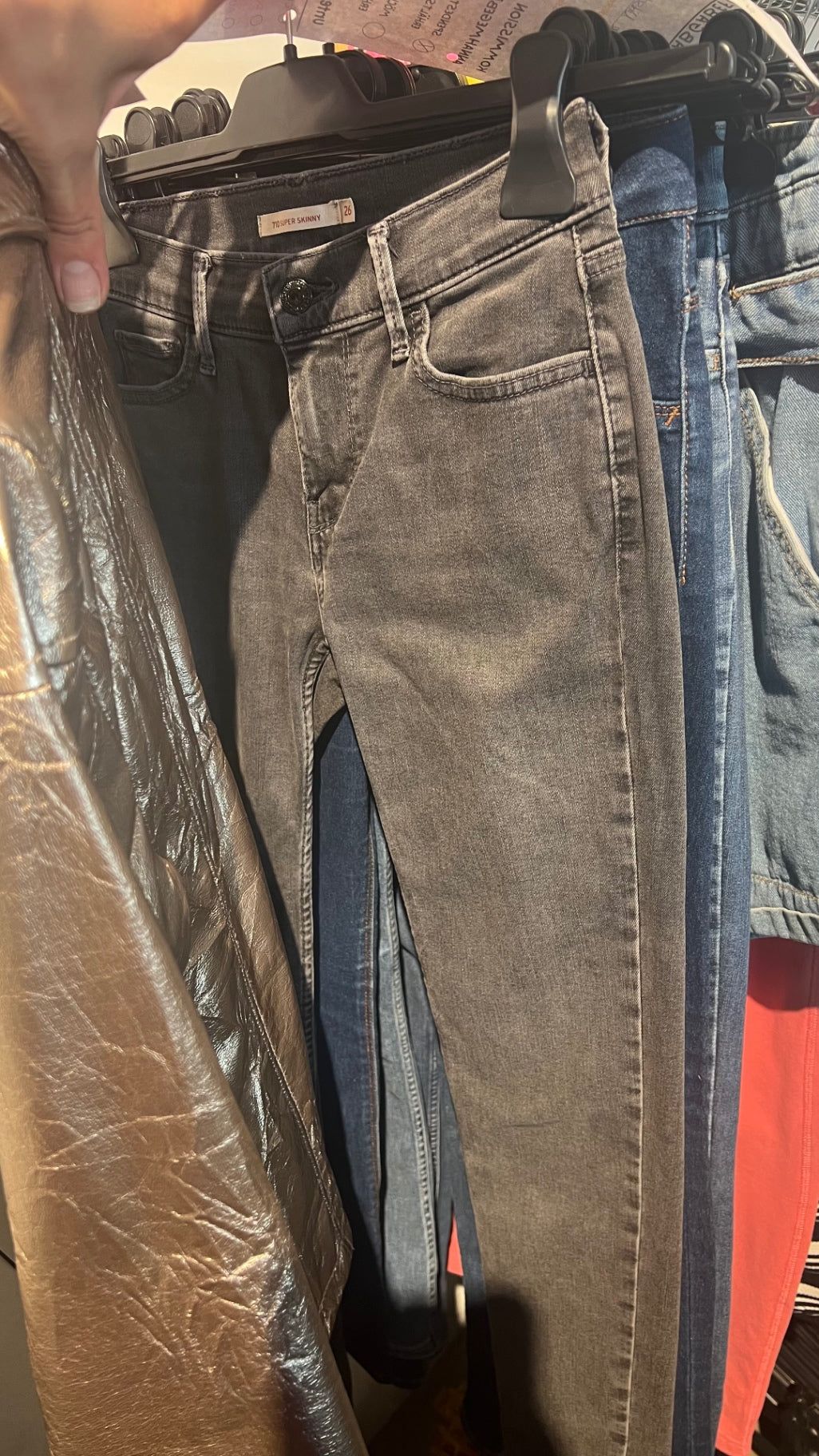 Levi’s Jeans Grau Gr.: 26