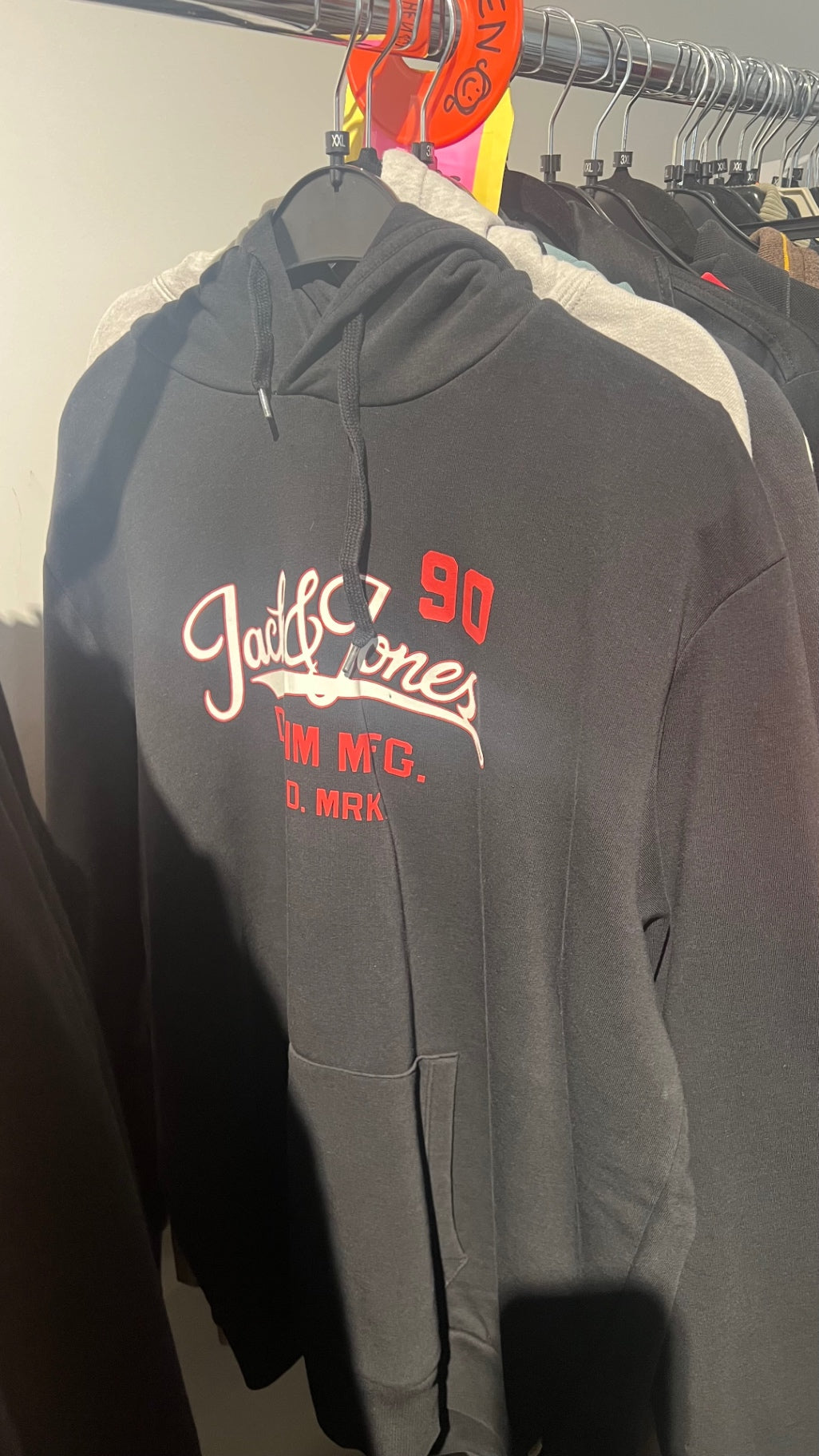 Jack&Jones Hoodie Schwarz Gr.: XXL