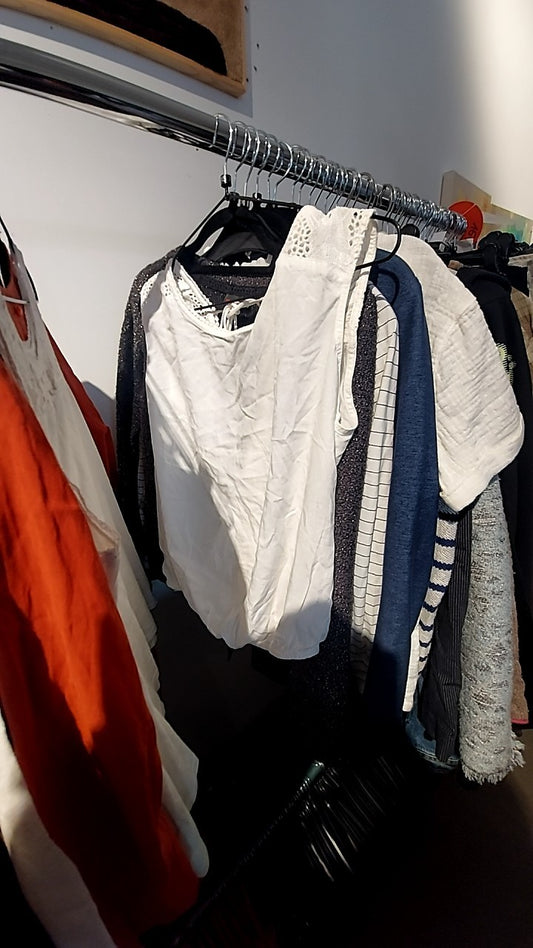 Edc Top Weiß Gr.: XS