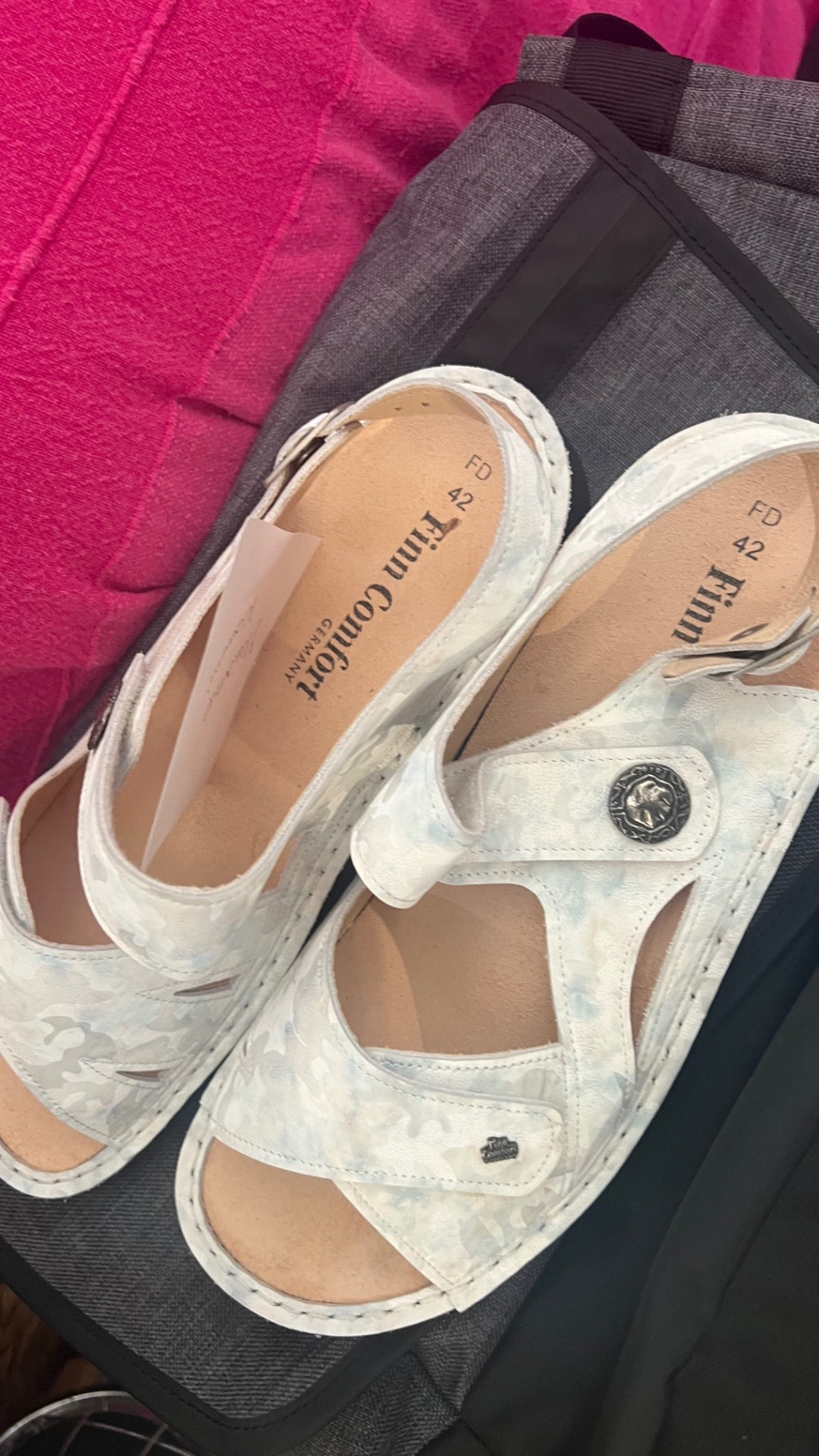 Finn Comfort NEU Sandalen Weiß Gr.: 42