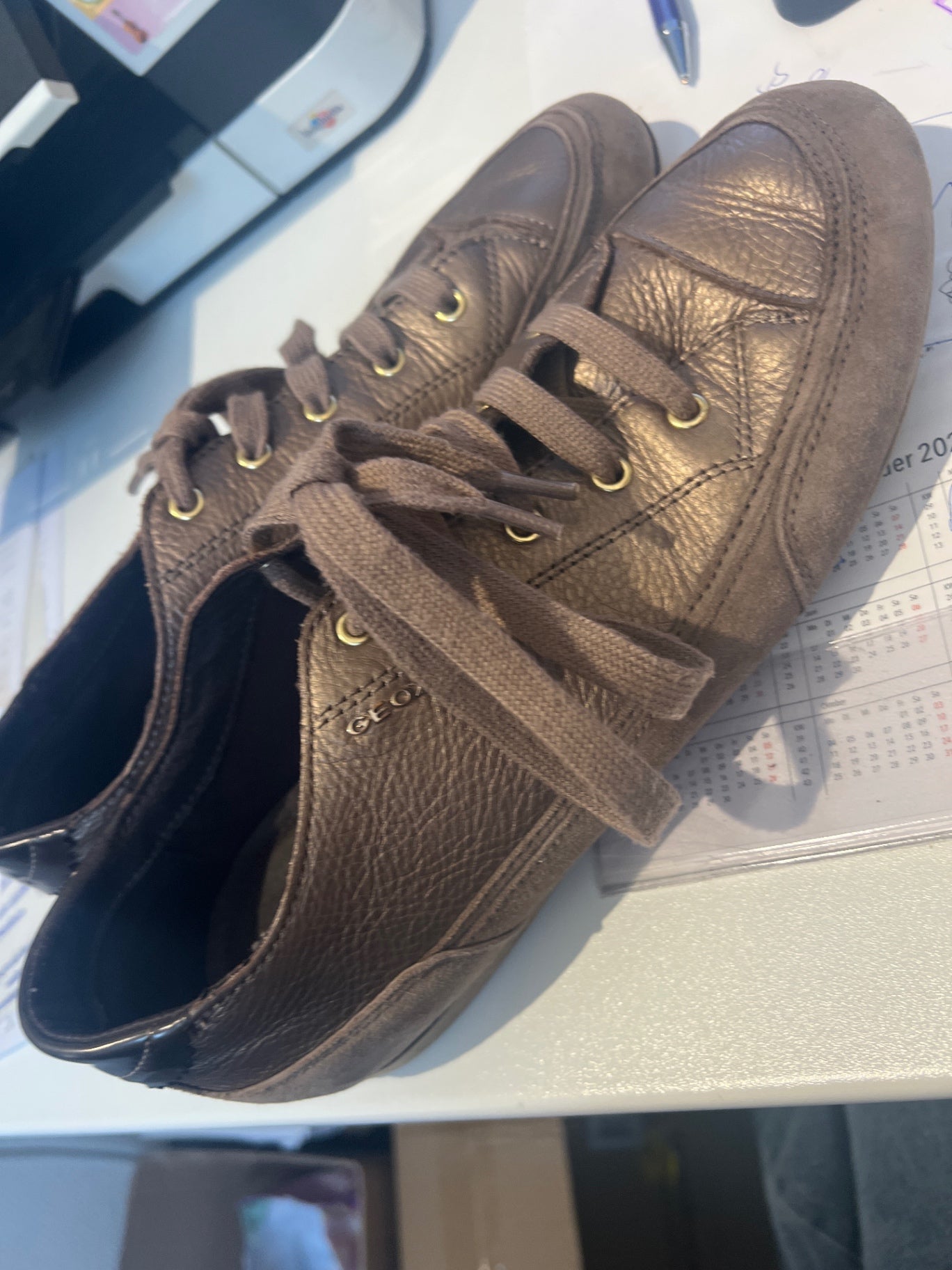 GEOX Schuhe Braun Gr.: 40