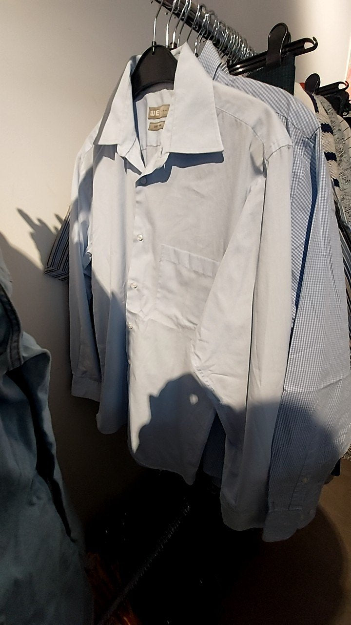 WE Hemd Hellblau Gr.: 39