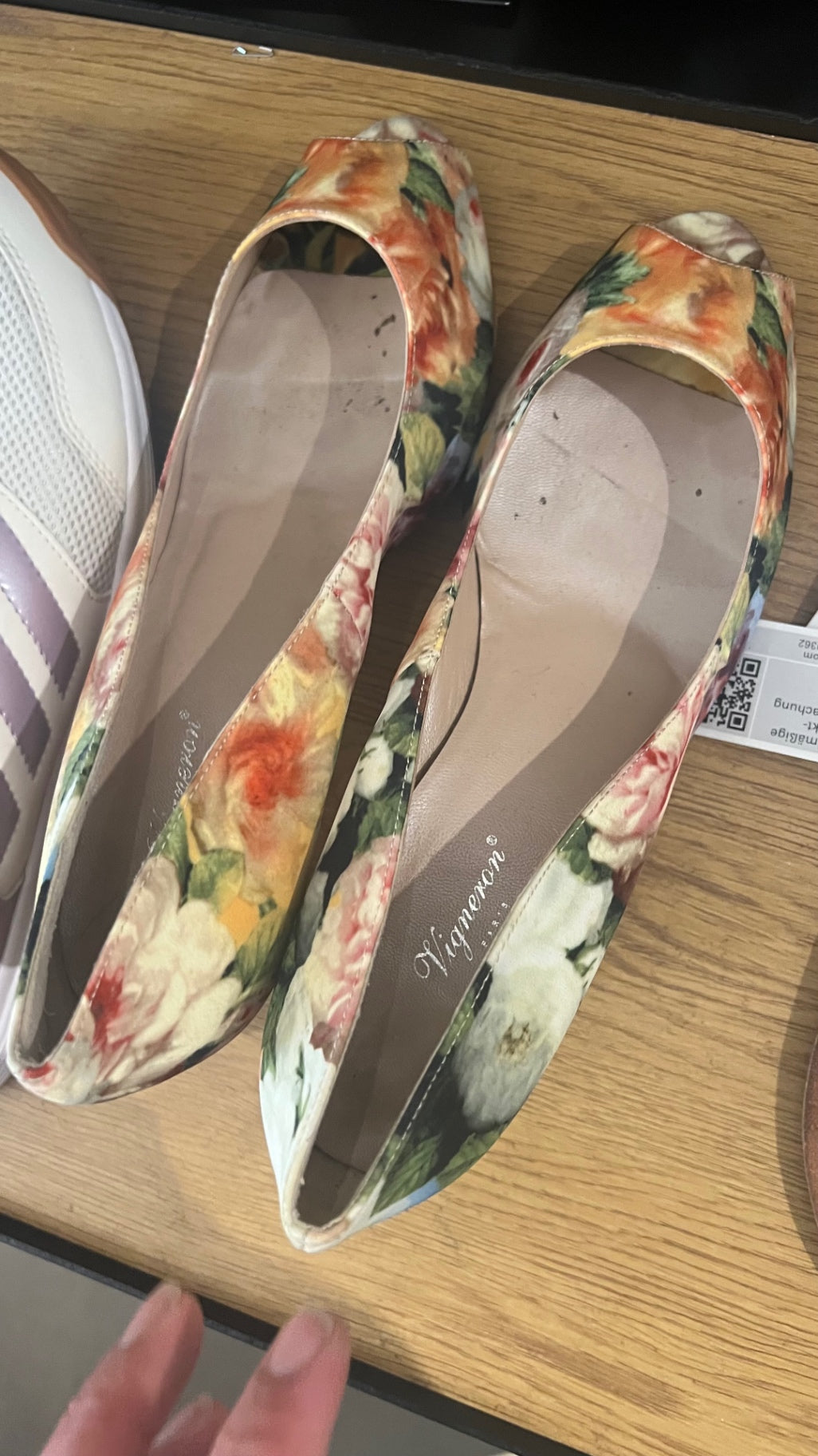 Vigmeron Pumps Blumenmuster Gr.: 39