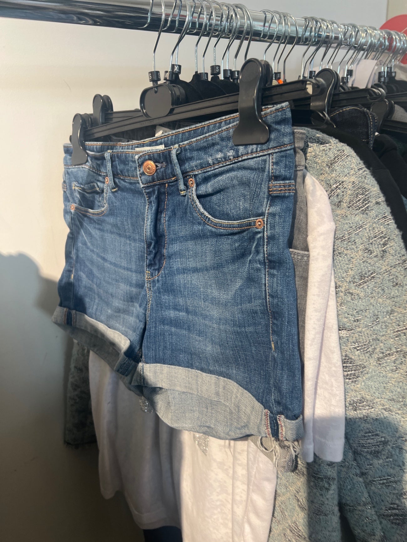 H&M Jeansshorts Blau Gr.: S