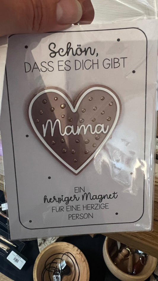 DEKOLABOR Mama Herz Magnet
