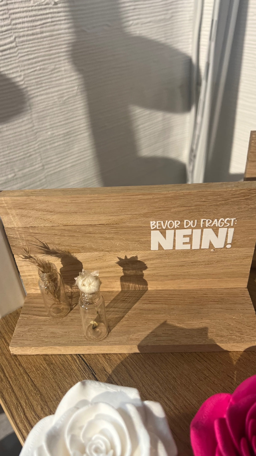 DEKOLABOR Holz „Bevor du fragst“ 