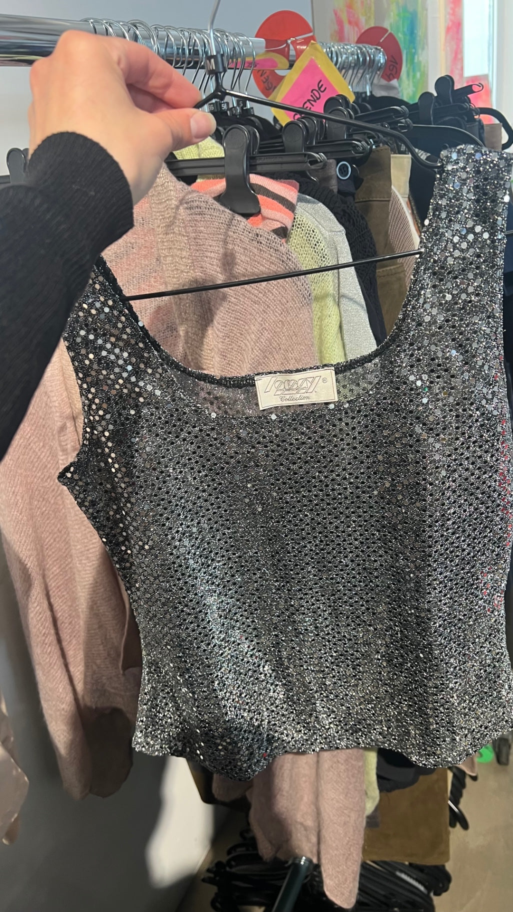Orsay Top Silber Gr.: M