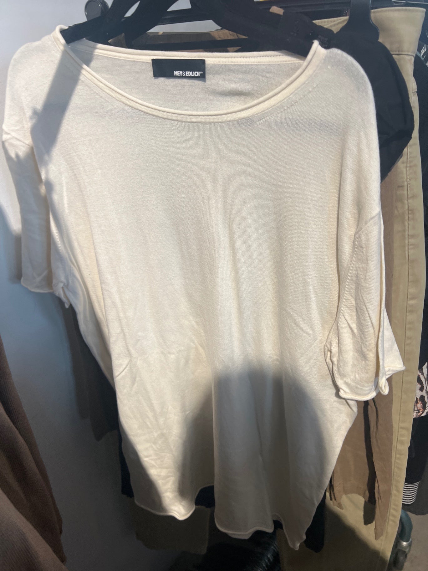 MEY & EDLICH T-Shirt Creme Gr.: 56