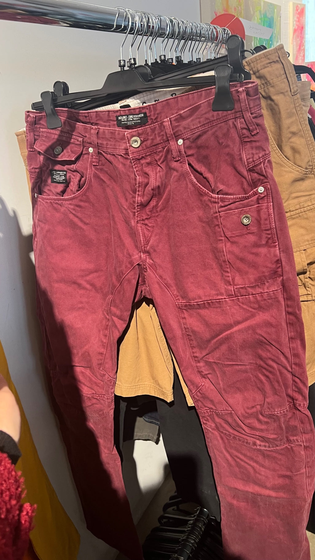 Jack & Jones Jeans Rot Gr.: 36
