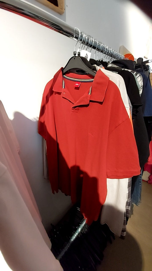 S.Oliver Poloshirt Rot Gr.: XXL