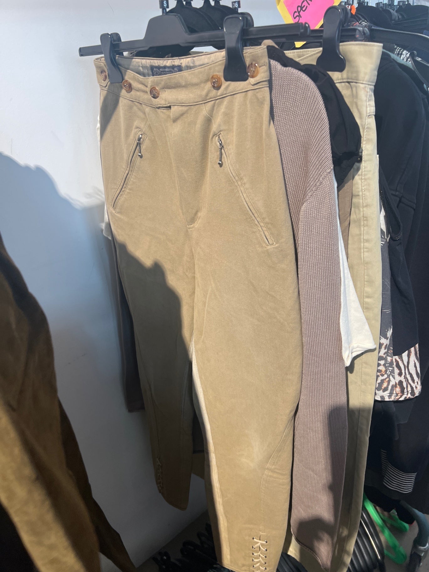 B-Ware Reithose Beige Gr.: S