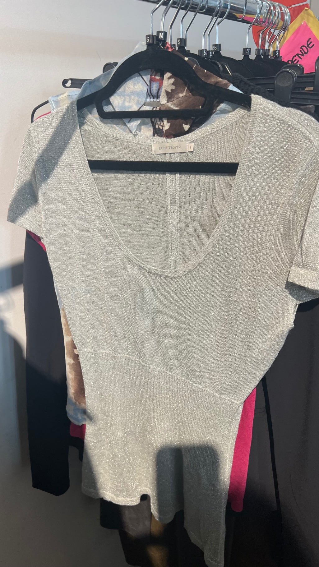 SAINT TROPEZ Top Silber Gr.: S