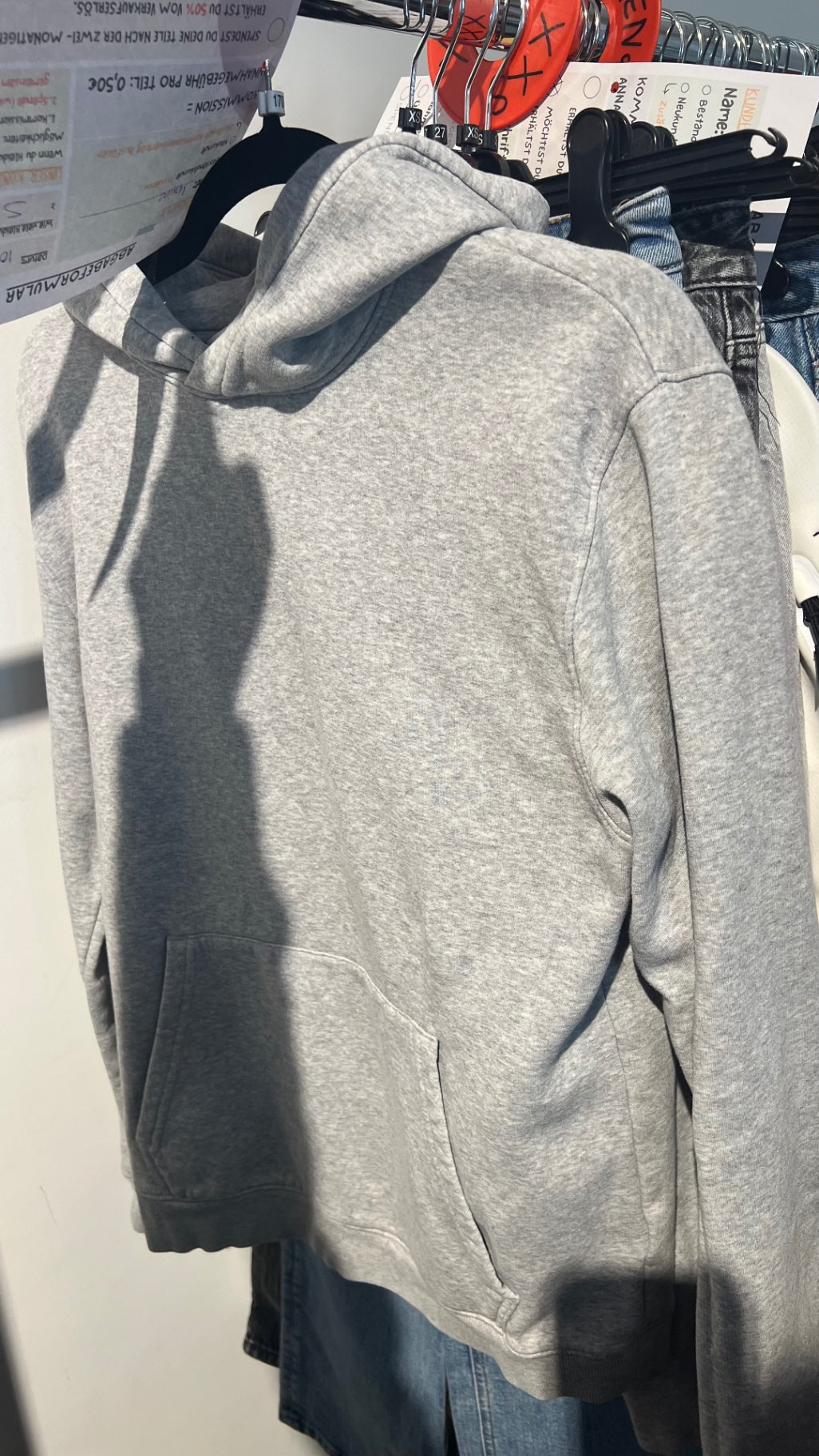H&M Hoodie Grau Gr.: 170