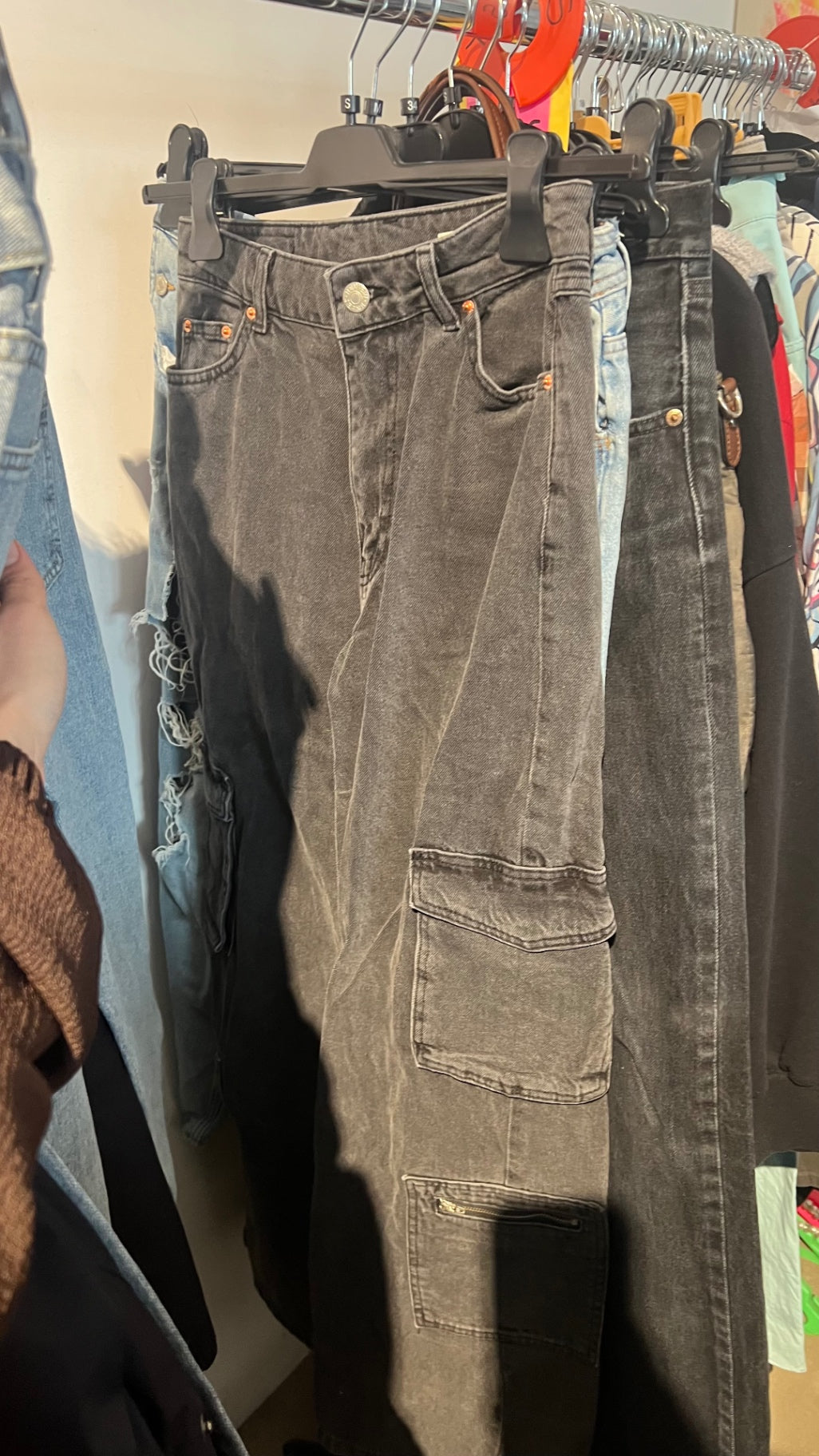 Review Jeans Grau Gr.: S