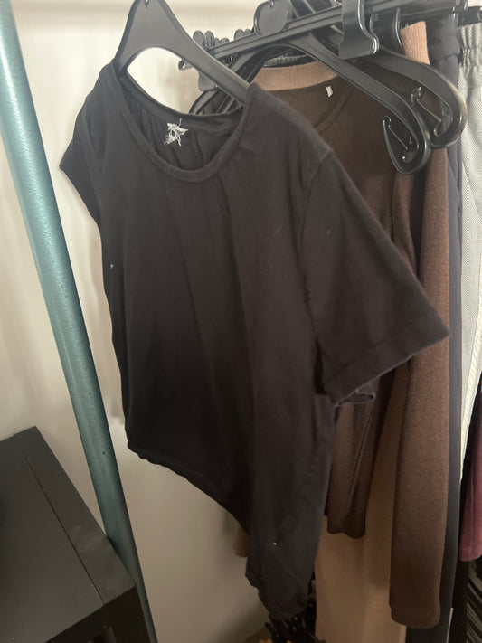 T-Shirt Schwarz Gr.: S