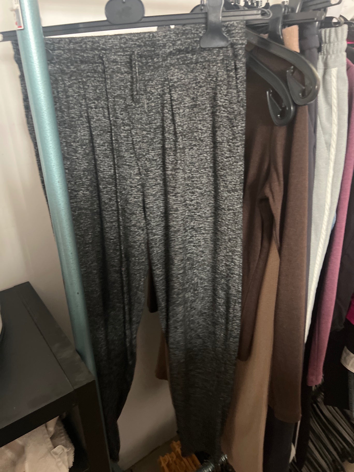 Jogginghose Grau meliert Gr.: S