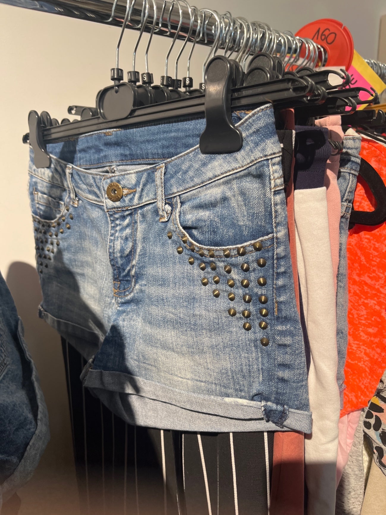 Fishbone Sister Jeansshorts Blau S/M